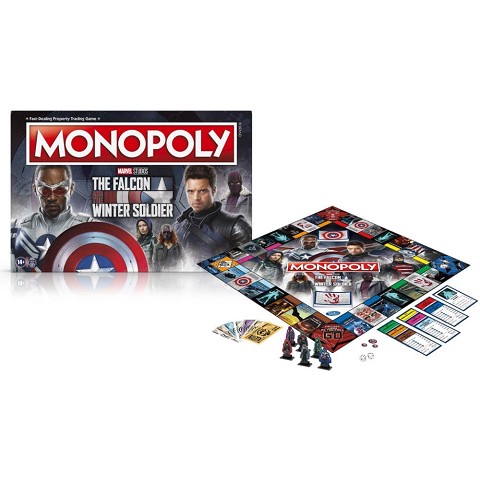 Monopoly Marvel The Falcon and The Winter Soldier