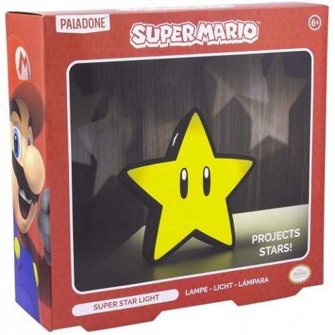 Super Mario Lampada - Star Super Mario Light