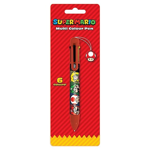 Penna Multicolore Super Mario