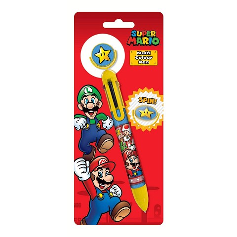 Penna Multicolore Super Mario Burst