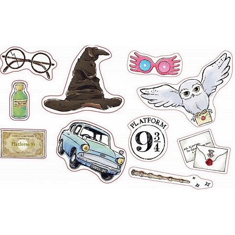 Stickers Harry Potter Oggetti Magici