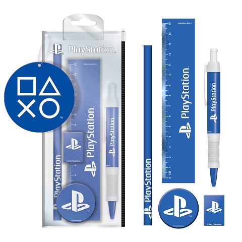 Set Cancelleria PlayStation Classic White e Blue