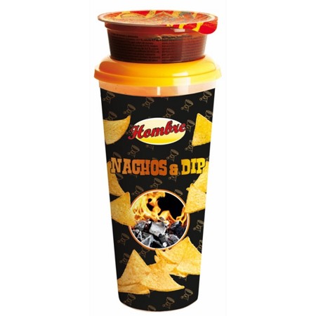 Hombre Nachos & Salsa Dip Piccante