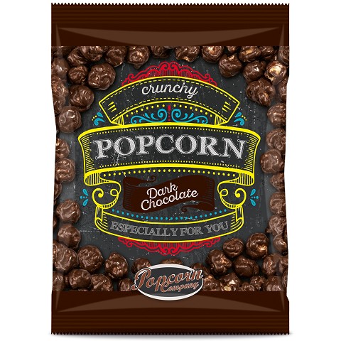 Popcorn Crunchy Dark Chocolate