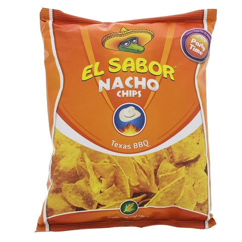 El Sabor Nacho Chips Texas BBQ