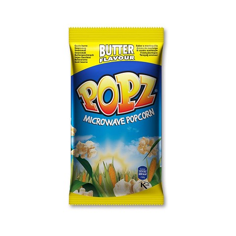 Popcorn Popz Microwave Butter Flavour