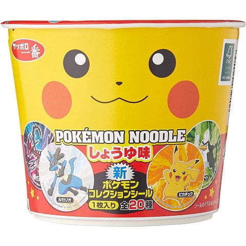 Pokemon Cup Noodle Soy Sauce