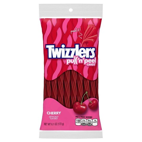 Twizzlers Puk’n’Peel Candy Cherry Flavor