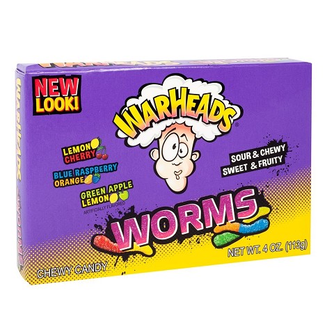 Warheads Worms Sour & Chewy