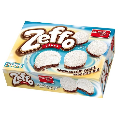 Zeffo Marshmallow Cakes With Coconut