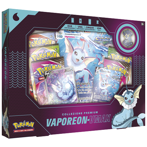Pokemon Collezione Premium Vaporeon - VMax