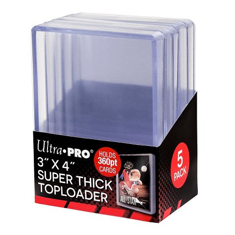 TopLoader SuperThick 7.6x10.2 cm 360 Cards