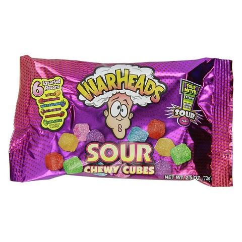 Warheads Cubes Sour & Sweet Fruity