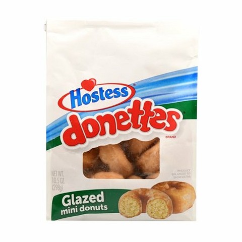 Hostess Donettes Glazed Mini Donuts