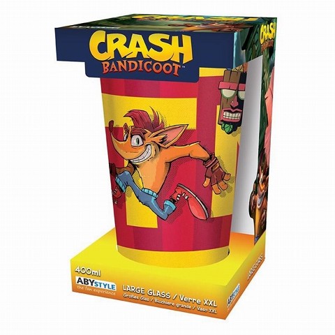 Crash Bandicoot Bicchiere