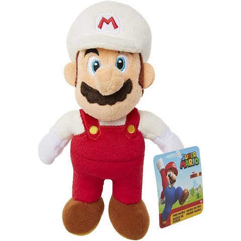 Super Mario Peluche - Fire Mario 15 Cm