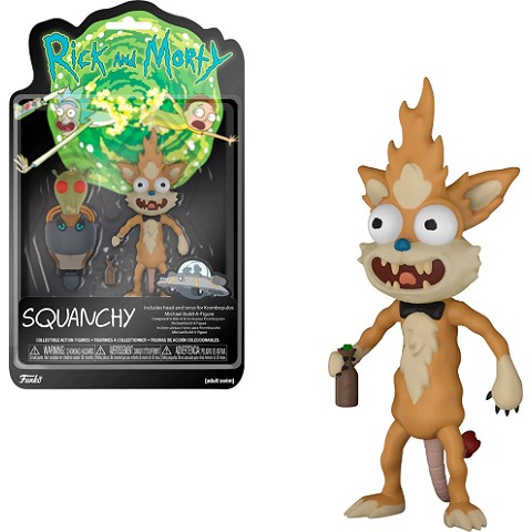 Rick And Morty - Squanchy Action Figure 13 cm