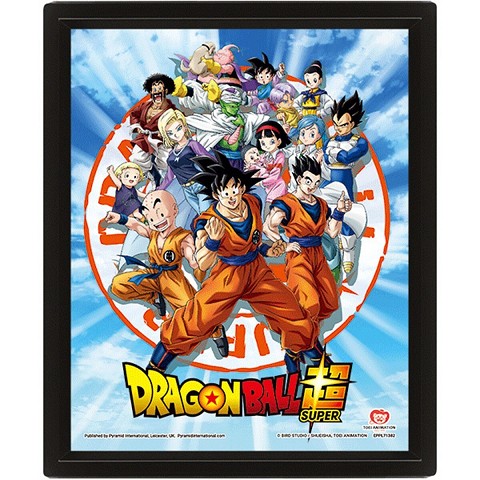 Quadro 3D - Dragon Ball Goku