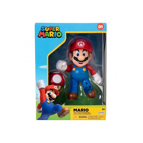 Super Mario + Fungo Rosso