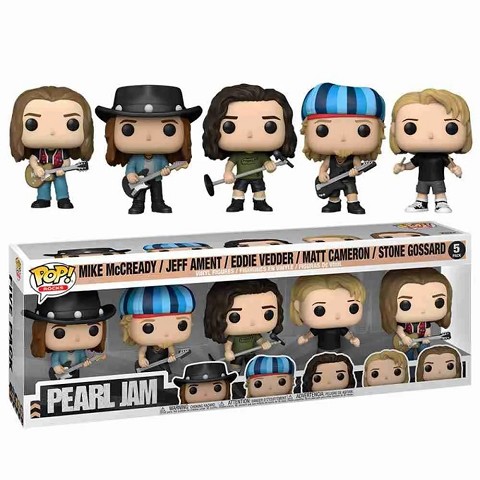 FUNKO POPS Pearl Jam 5 Pack