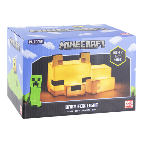Lampada Minecraft Baby Fox Light