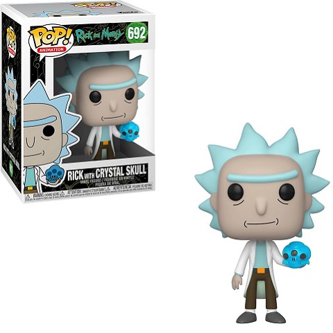 FUNKO POP Rick and Morty Rick With Crystal Skull