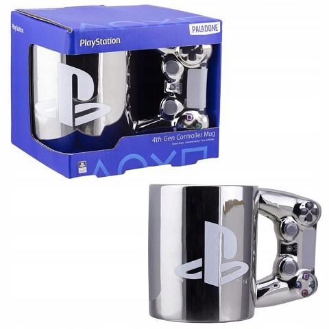Tazza Playstation DS4 Silver