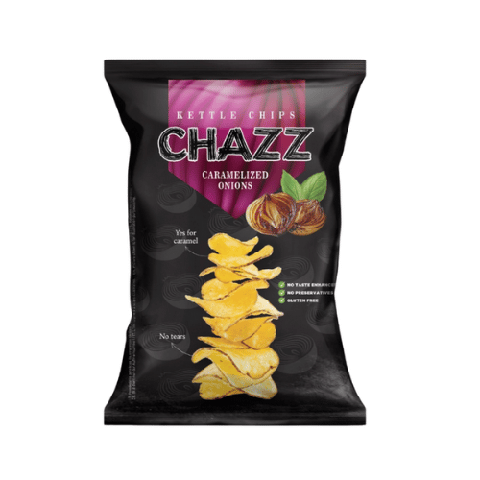 Chazz Potato Chips Caramelized Onions