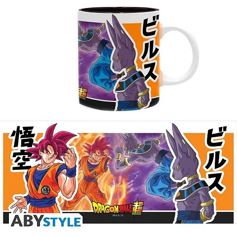 Tazza Dragon Ball Beerus vs Goku