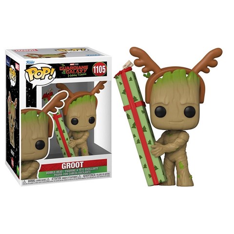 FUNKO POP Holiday Guardians of The Galaxy Groot 1105
