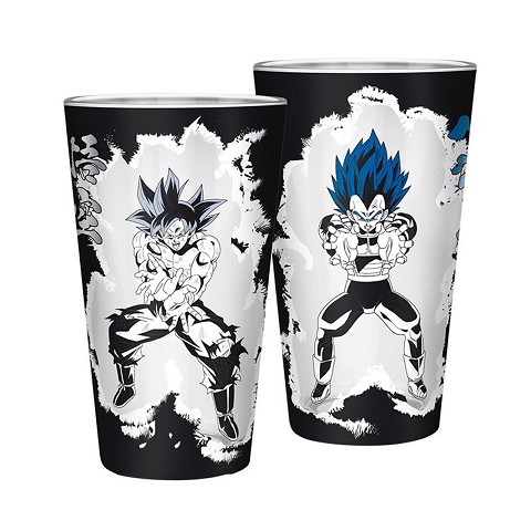 Bicchiere Di Vetro Dragon Ball Goku & Vegeta