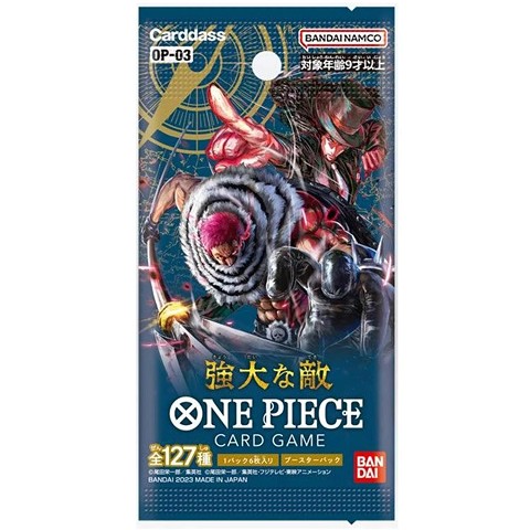 One Piece Card Pillars of Strength OP-03 JAP 1 Busta
