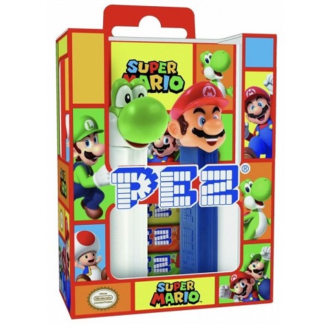 Pez Nintendo Super Mario Twinpack + Pez Bonbons