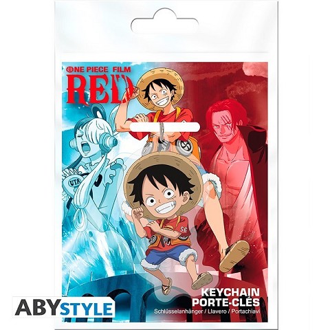 Portachiavi One Piece Red Luffy Keychain