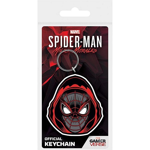 Portachiavi Spider-Man Morales Hooded Keychain