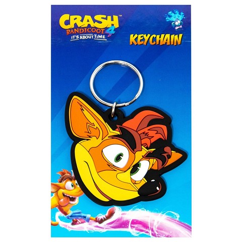 Portachiavi Crash Bandicoot 4 - Crash face Keychain