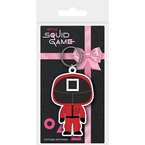 Portachiavi Squid Game Square Guard Keychain