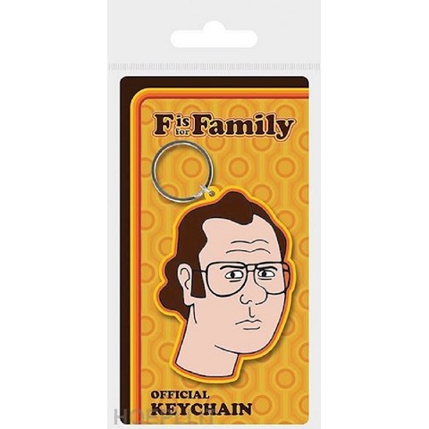 Portachiavi F Is For Family Keychain