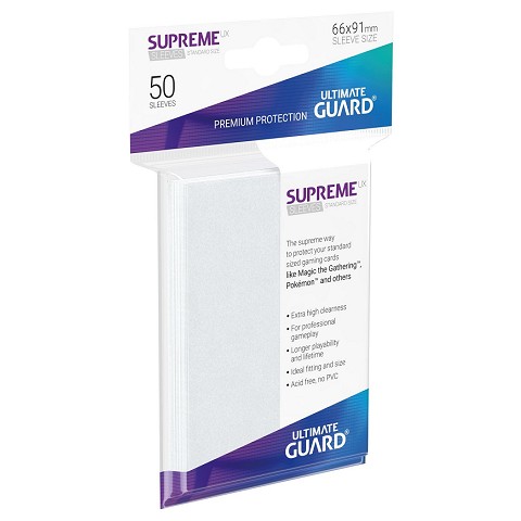 50 Supreme Sleeves Standard Frosted