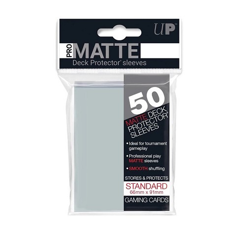 50 Sleeves Standard Matte Trasparenti