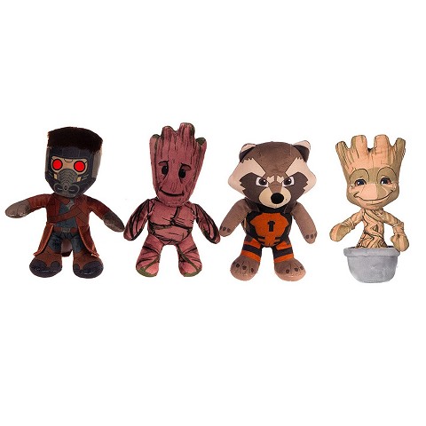 Peluche Guardians of the Galaxy Ass.to 18cm