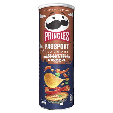 Pringles Passport Flavours - Roasted Pepper & Hummus Flavour