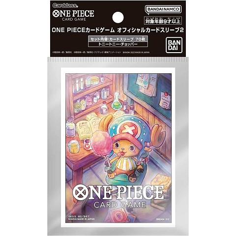 One Piece Card Bustine Protettive 2 TonyTony Chopper 70pz