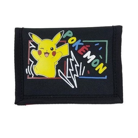 Portafoglio Pokemon Colorful Velcro