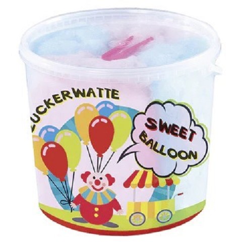 Zucchero filato Sweet Balloon Secchio 130gr 1 pezzo