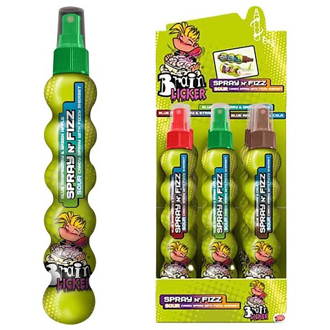 Brain Licker Spray & Fizz 1 Gusto casuale ( Mela verde o Fragola o Mirtillo)