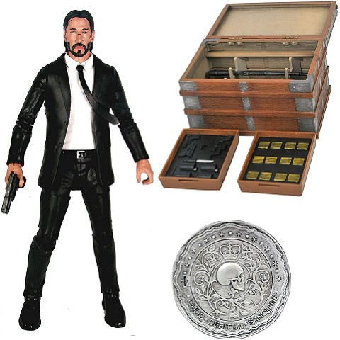 John Wick Deluxe Action Figure With Accessories