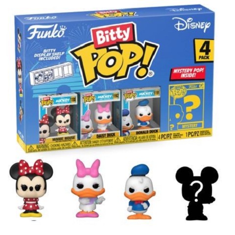 FUNKO BITTY POP 4 Pack Disney Minnie-Daisy-Donald-?