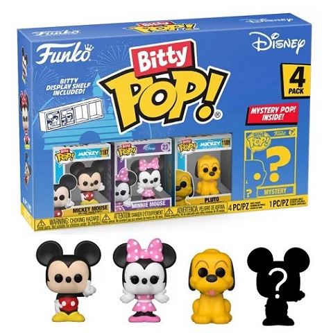 FUNKO BITTY POP 4 Pack Disney Mickey-Minnie-Pluto-?