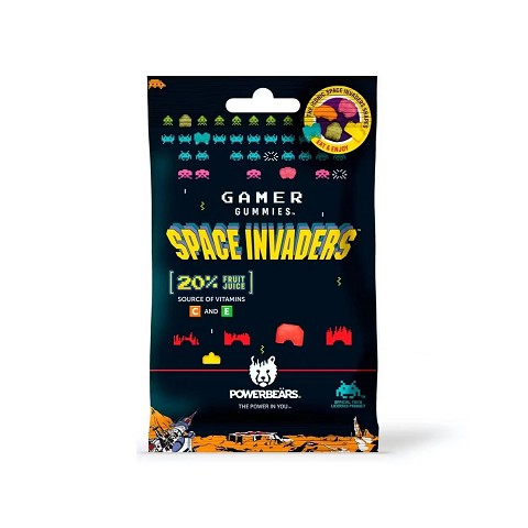 Powerbears Space Invaders Gummies